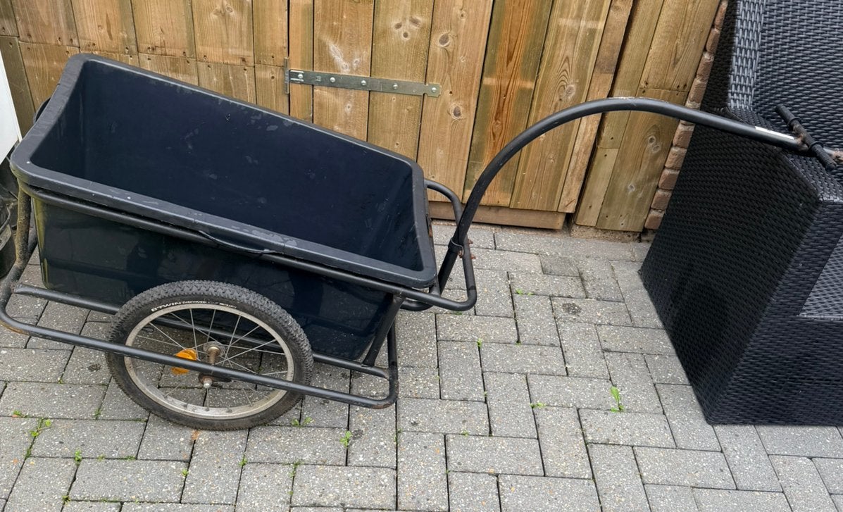 Fietskar viskar, Ophalen, Zo goed als nieuw, Bagagekar
