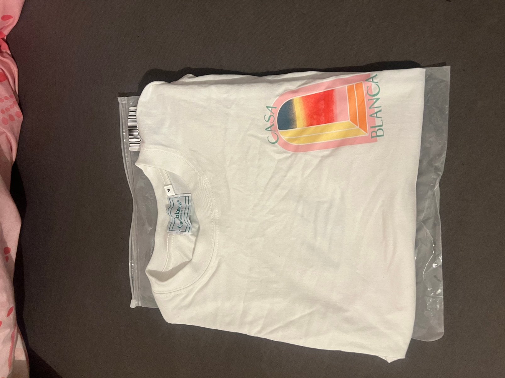 Casablanca t-shirt, Kleding | Heren, Verzenden, Nieuw, Maat 48/50 (M), Wit