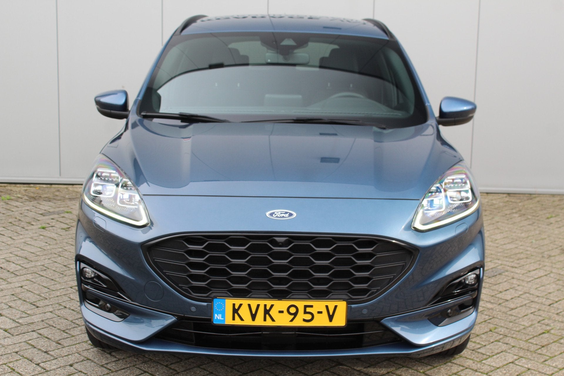 Ford Kuga 2.5-225pk PHEV ST-Line X. Hybride rijden voor een, Auto's, 12 maanden, Gebruikt, 4 cilinders, Blauw