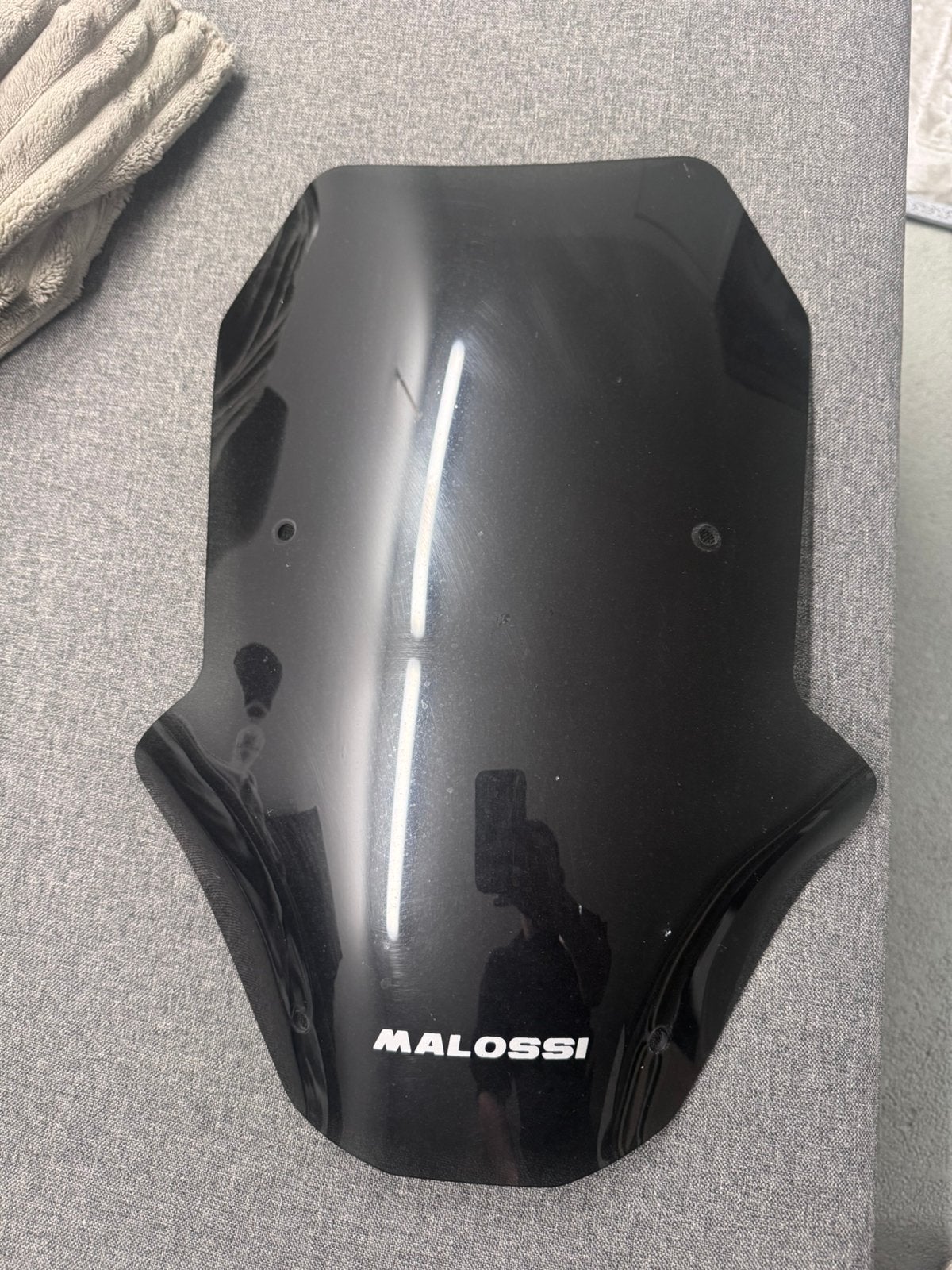 Malossi windscherm honda x adv 750 2023, Motoren, Ophalen, Gebruikt