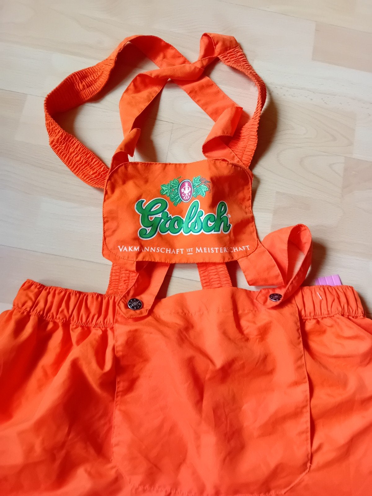 Grolsch tuinbroek maat L, Ophalen of Verzenden, Zo goed als nieuw, Kleding, Grolsch
