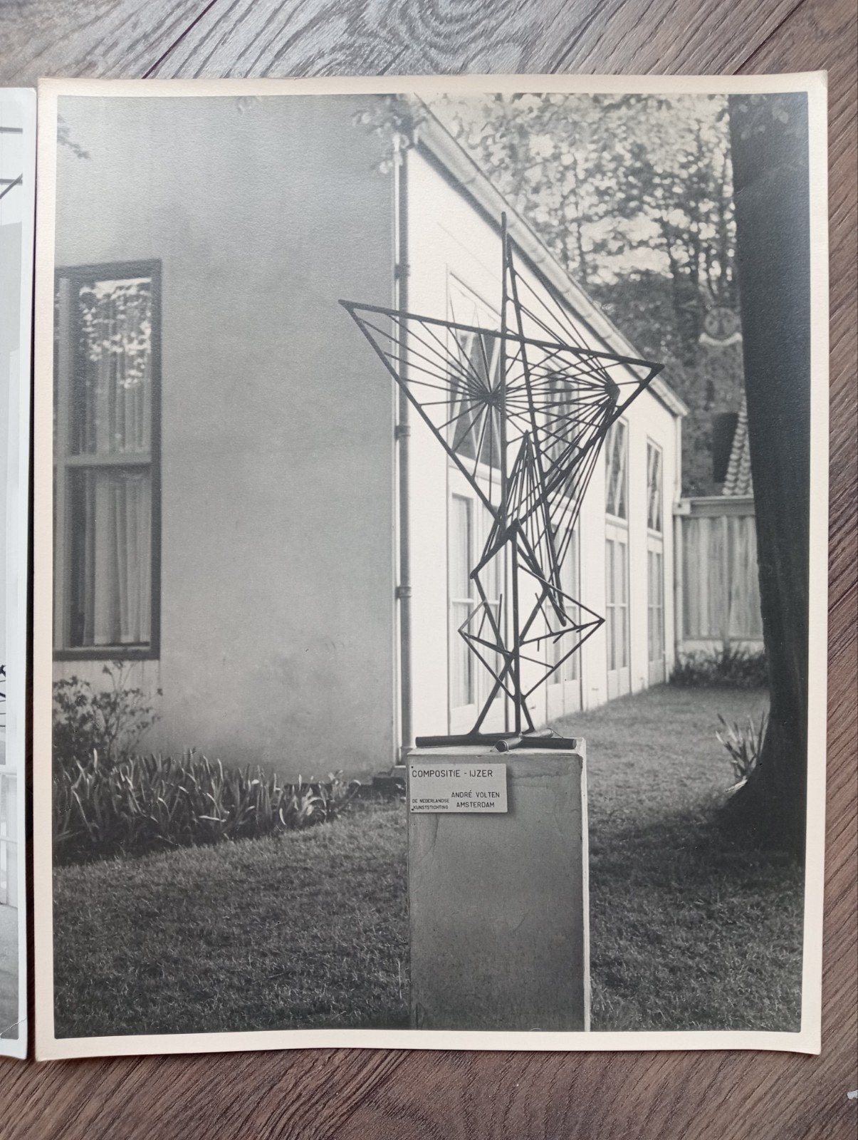 Andre Volten vintage foto sculptuur jaren 60-70, Ophalen of Verzenden, 1960 tot 1980, Gebruikt, Overige onderwerpen