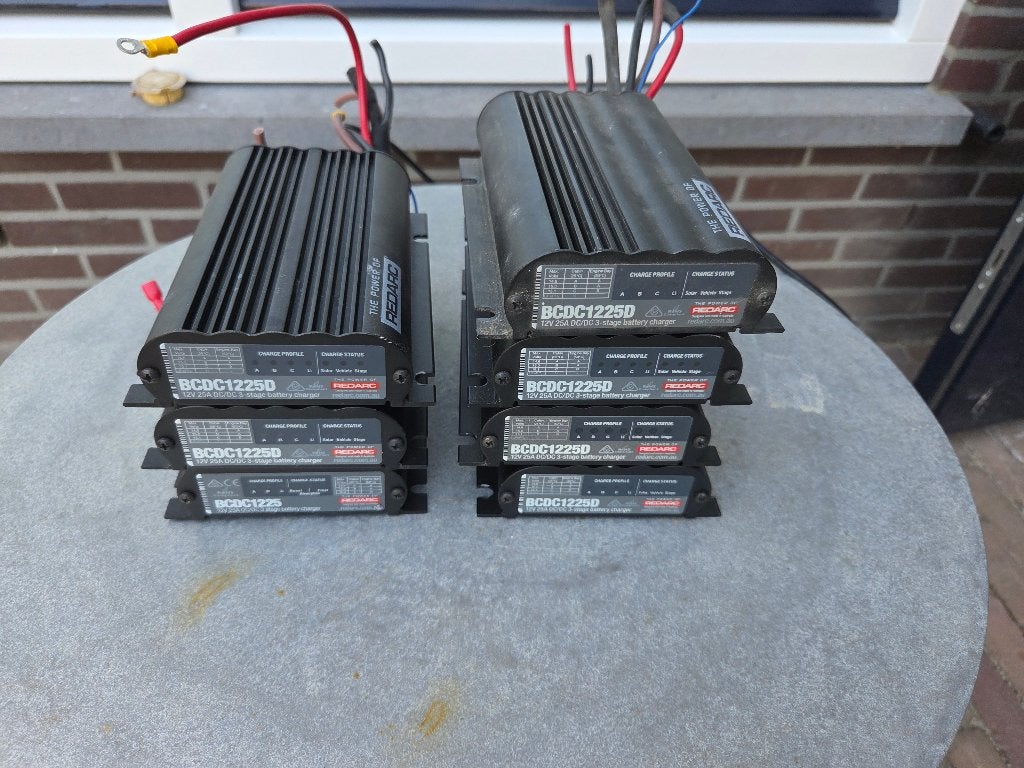 Accu lader, Redarc BCDC1225D, Ophalen, Gebruikt