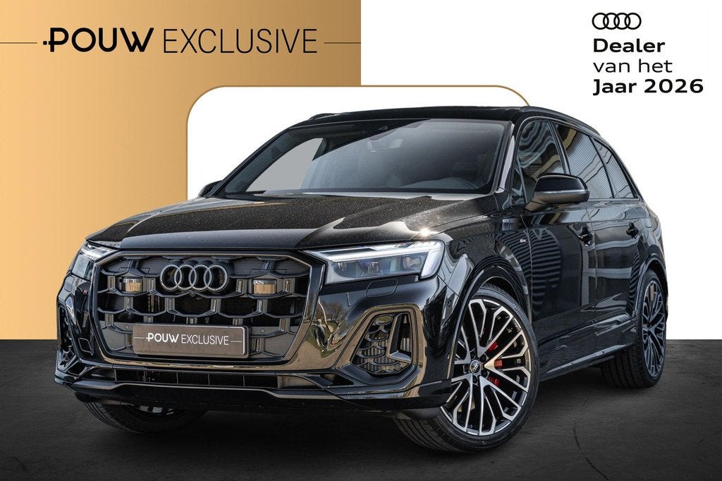 Audi Q7 55 TFSI 394pk e quattro Pro Line S | Vierwielbesturi, Auto's, Audi, Automaat, 12 maanden, Bedrijf, SUV of Terreinwagen