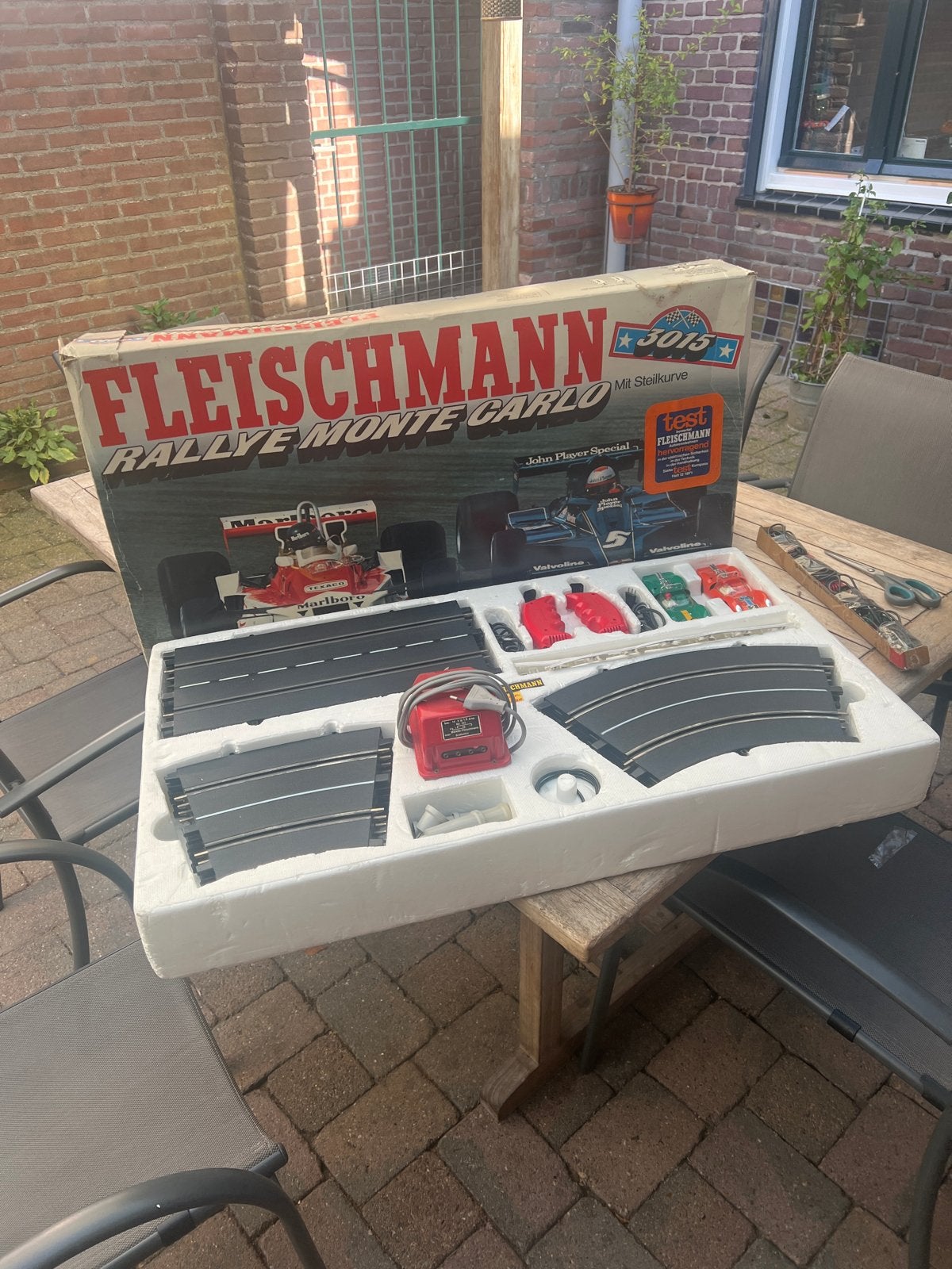 Fleischmann Rallye Monte Carlo Racebaan - Vintage, Kinderen en Baby's, Racebaan, Fleischmann, Ophalen of Verzenden, Zo goed als nieuw