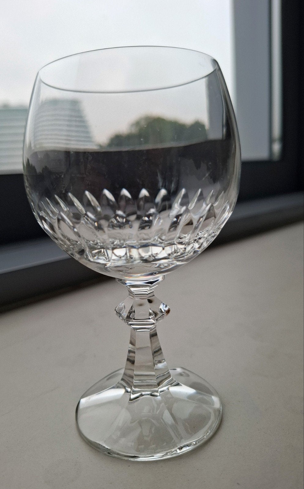 Kristallen wijnglas, vintage Gardone-serie Schott Zwiesel, Ophalen, Gebruikt, Overige typen