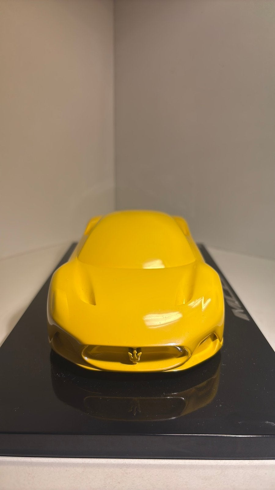 Maserati mc20 silhouette yellow BBR 1.18, Overige merken, Ophalen of Verzenden, A, A