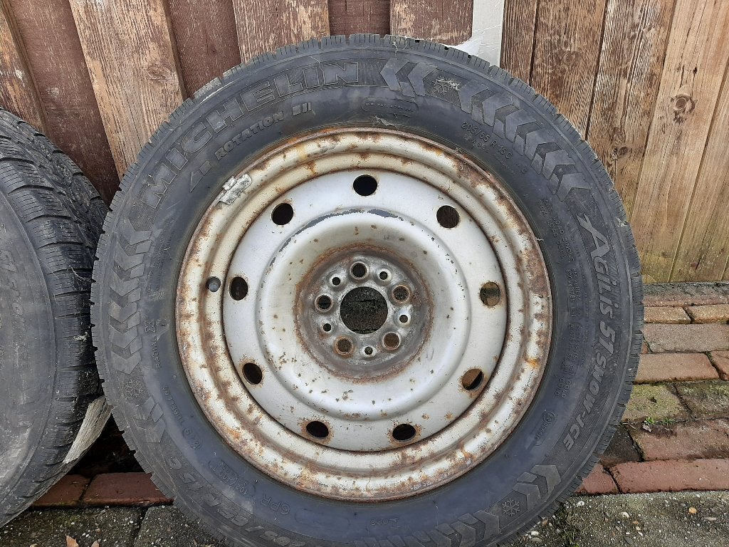 Michelin 205/65 R15C Agilis 51 Winterbanden., Ophalen, Gebruikt, Citroën