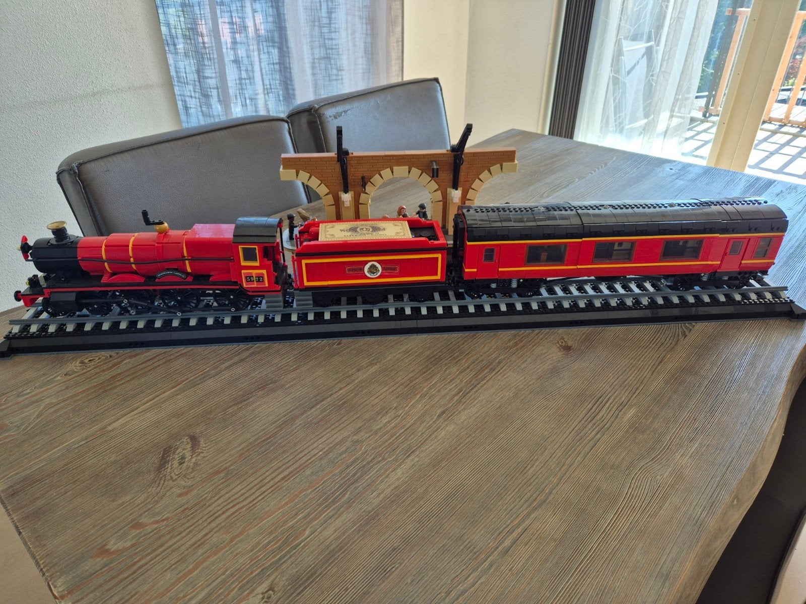Lego Harry Potter Zweinsteinexpres Treinset, Verzamelen, Ophalen, Zo goed als nieuw