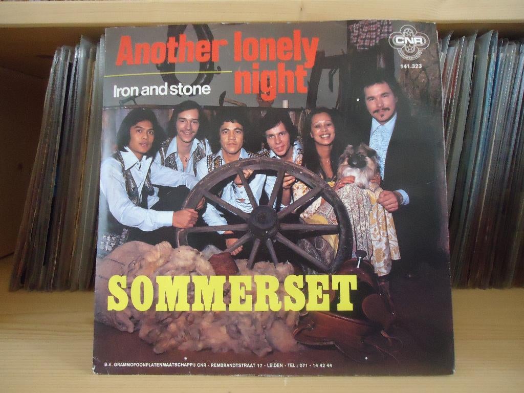 7" Single Sommerset - Another Lonely Night / Iron And Stone, Gebruikt, 7 inch, Single, Ophalen of Verzenden