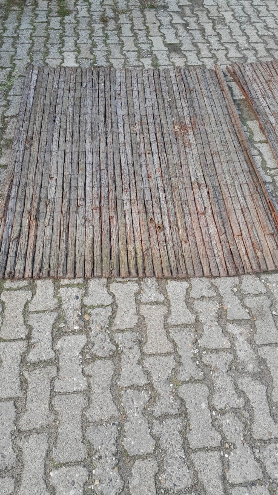 Boomschorsmatten, Tuin en Terras, Ophalen, Hout, Minder dan 3 meter, 1 tot 2 meter