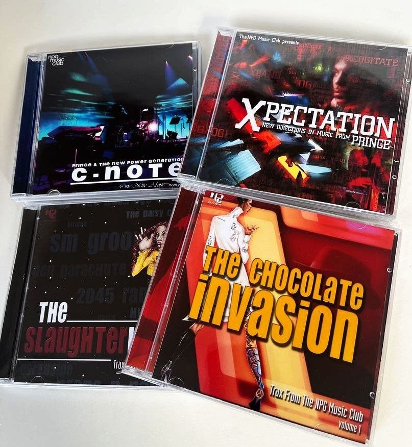 Prince NPG SET (Slaughter,Chocolate, C-Note, Xpectation) 4CD, Import, Nieuw in verpakking, Album, Verzenden