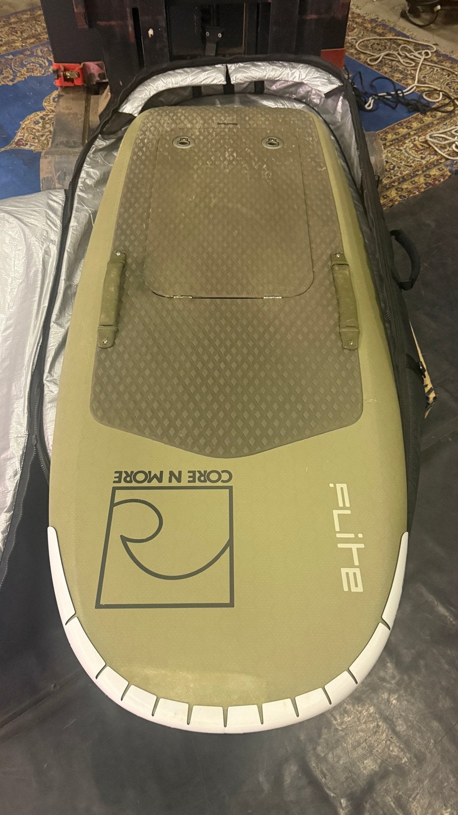 Carbon Fliteboard eFoil met Flitecell Sport batterij, Ophalen, Gebruikt