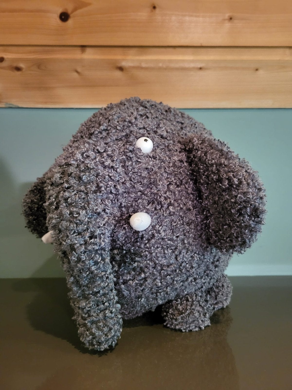 Ollie olifant knuffel ( Feyenoord - Blijforp ), Gebruikt, Overige merken, Overige karakters, Grijs