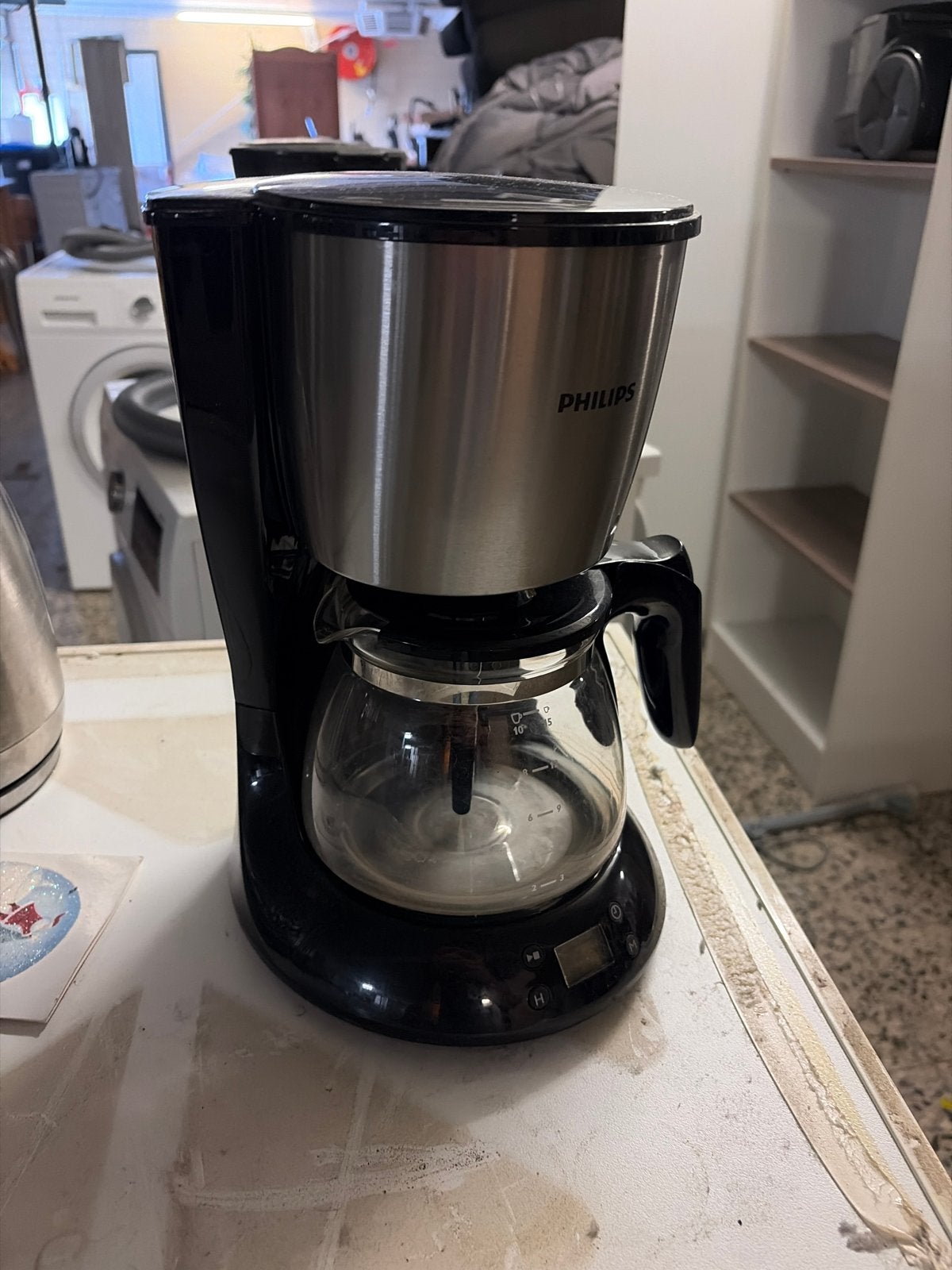 Philips Koffiezetapparaat, 10 kopjes of meer, Koffiemachine, Gemalen koffie, Ophalen of Verzenden