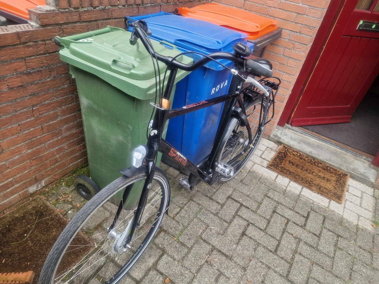 Sparta degelijke fiets, Fietsen en Brommers, Fietsen | Dames | Damesfietsen, Ophalen of Verzenden, Gebruikt, Sparta, Versnellingen