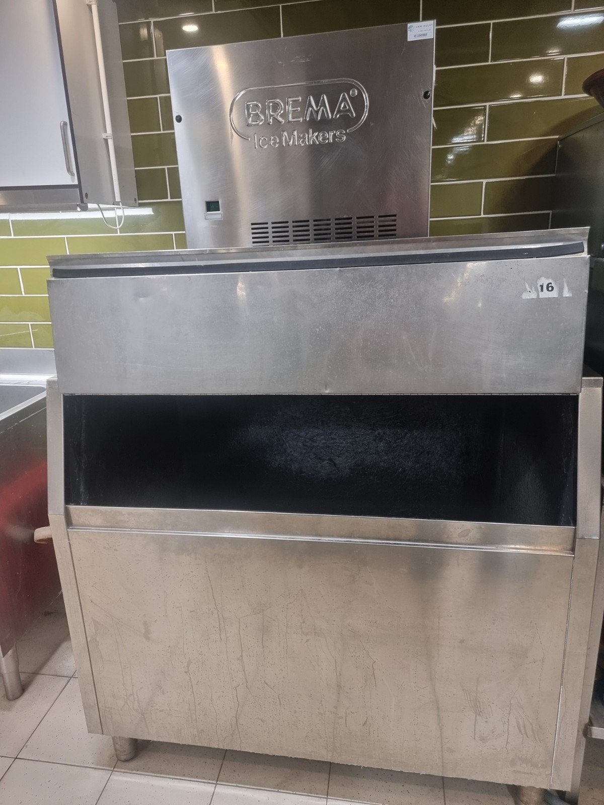 Professionele Horeca IJsmachine – RVS, Zakelijke goederen, Ophalen, Gebruikt, Koelen en Vriezen
