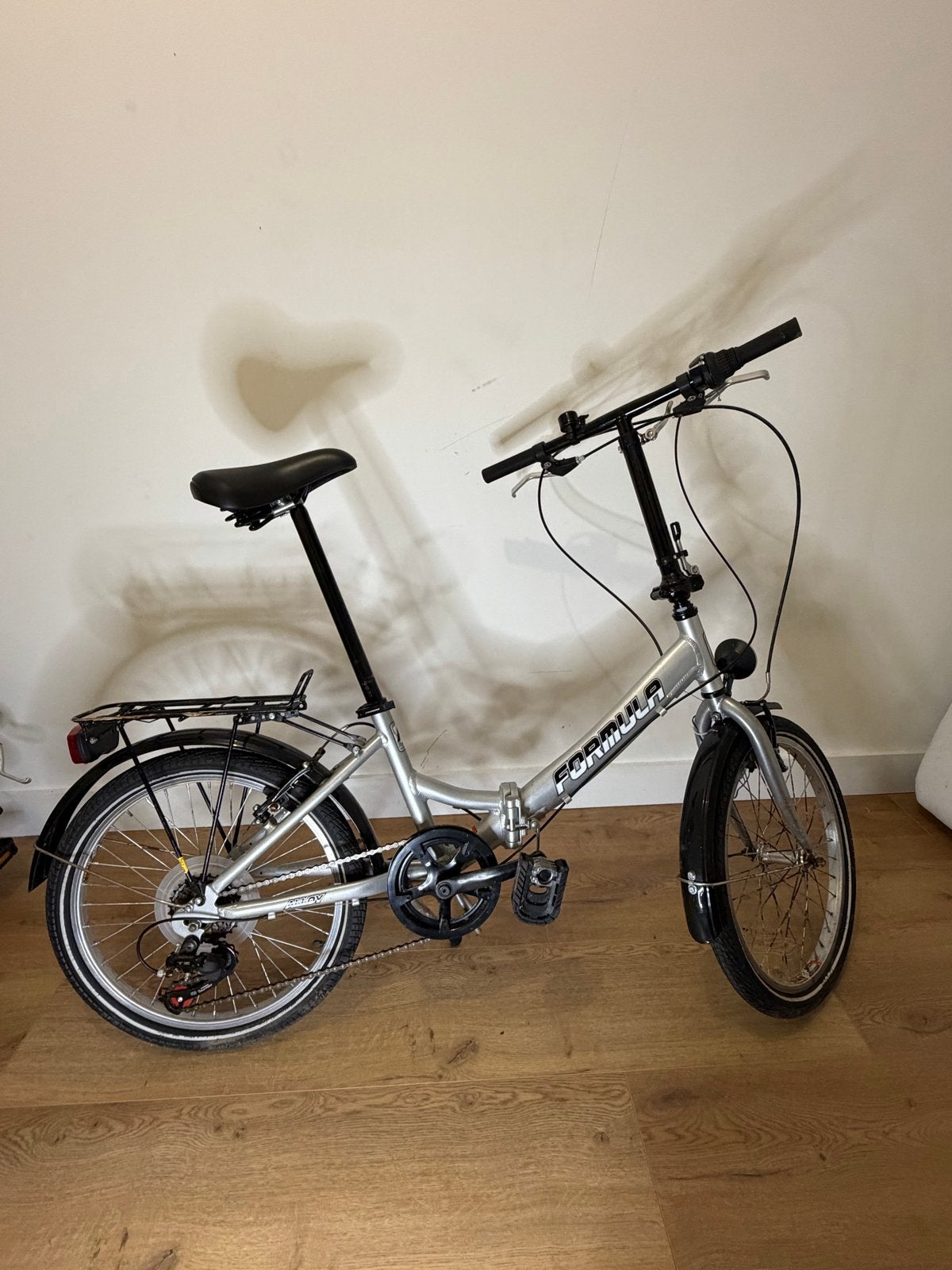 Opvouwbare fiets Formula, 6 versnellingen, 20 inch wielen, Fietsen en Brommers, 20 inch of meer, Velgrem, Versnellingen, Zo goed als nieuw