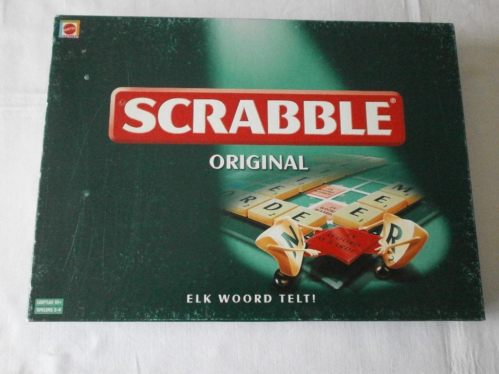 Scrabble, Drie of vier spelers, Ophalen of Verzenden, Gebruikt, Jumbo
