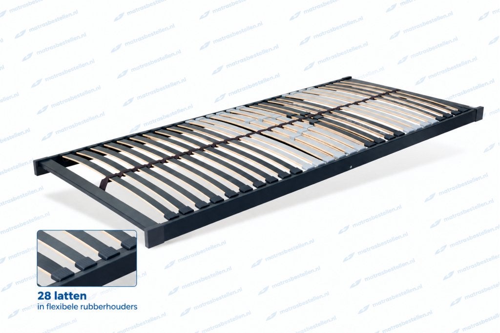 Lattenbodem 28 lats Flex, Matrasbestellen.nl, Verzenden, Buurserstraat 15 A, 7481 EG,Haaksbergen, Nieuw