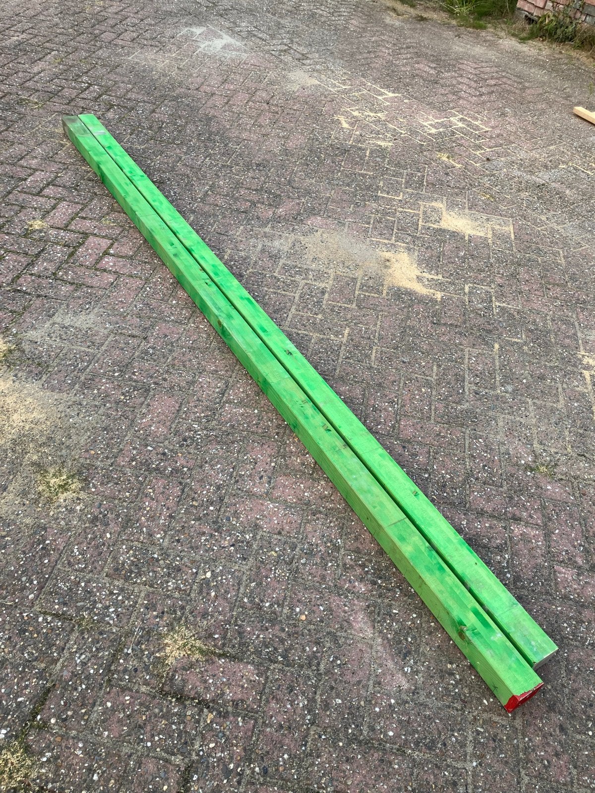 Metselprofiel 66x76mm, ca. 310cm, 2 stuks, Ophalen, Gebruikt, Overige typen, 50 mm of meer