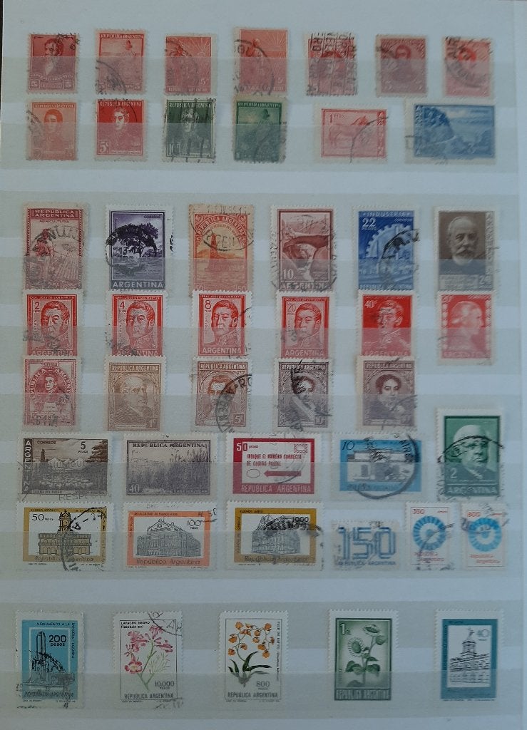 1 Kaart Oude Klassieke Postzegels Argentinië Nr. 2, Ophalen, Zuid-Amerika