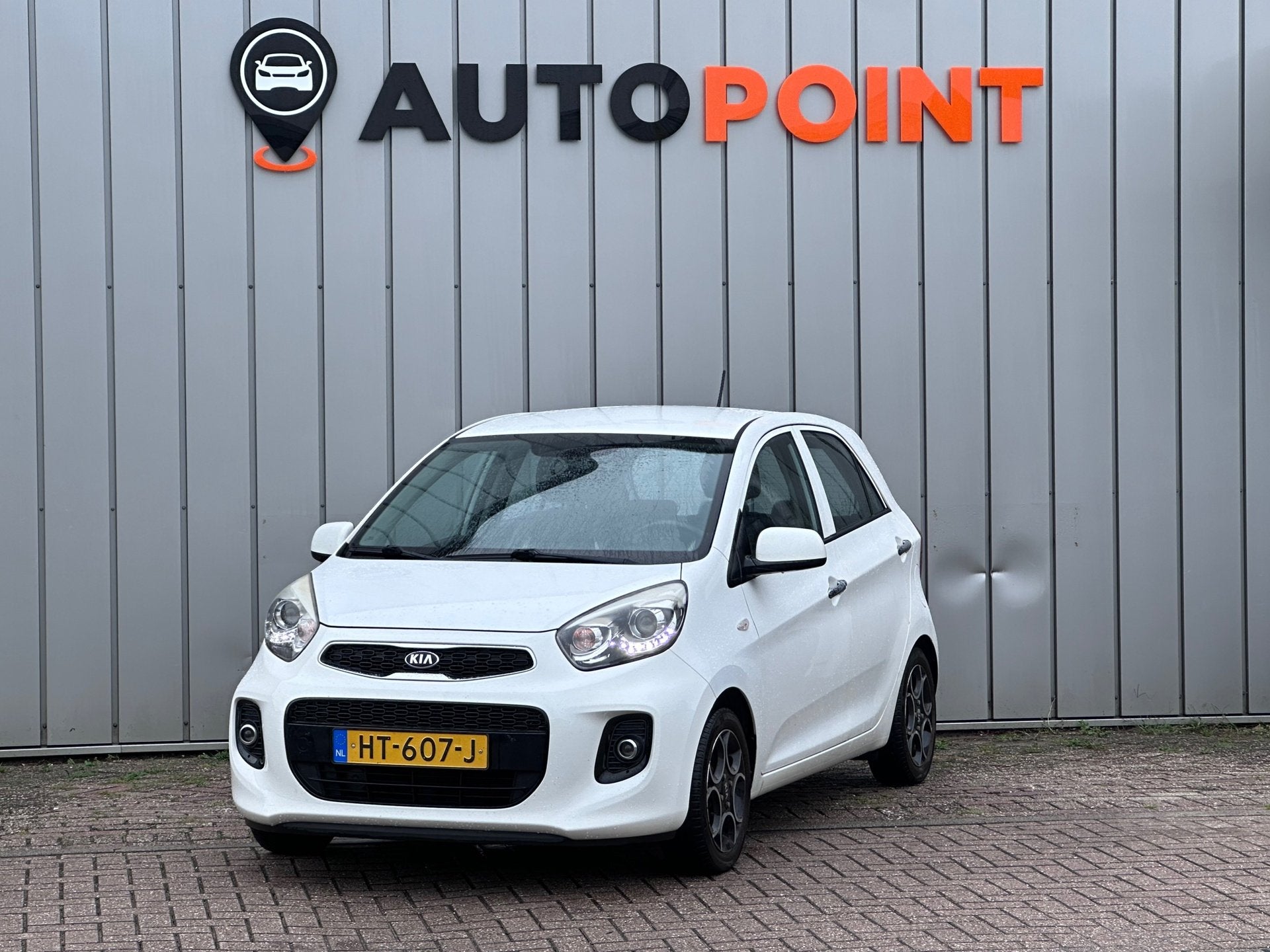 Kia Picanto 1.0 CVVT DynamicLine AIRCO EL RAMEN, Voorwielaandrijving, Gebruikt, Wit, Origineel Nederlands