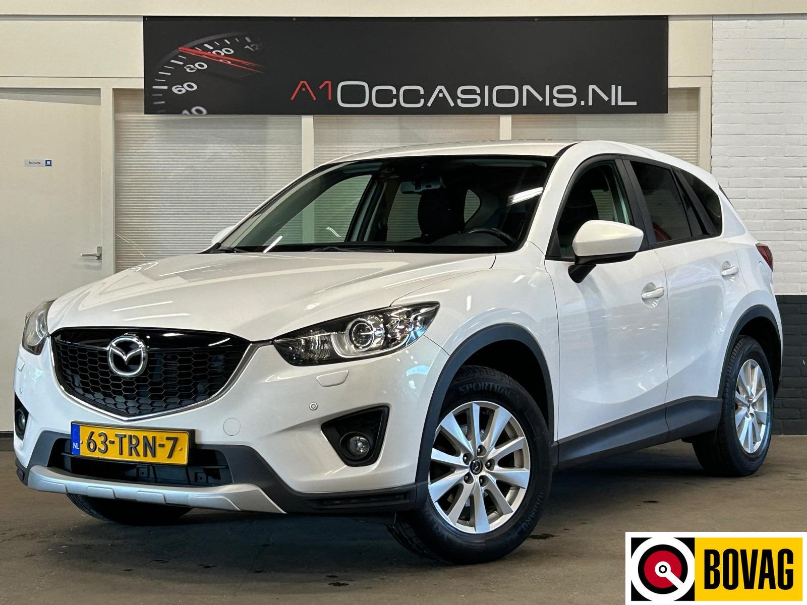 Mazda CX-5 2.0 TS+ Lease Pack 2WD + NAVI (bj 2012), Voorwielaandrijving, Euro 5, Stof, Zwart