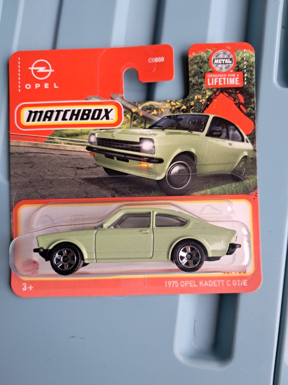 Matchbox 1975 Opel Kadett C GT/E groen nieuw in verpakking, Ophalen of Verzenden, Nieuw, Auto
