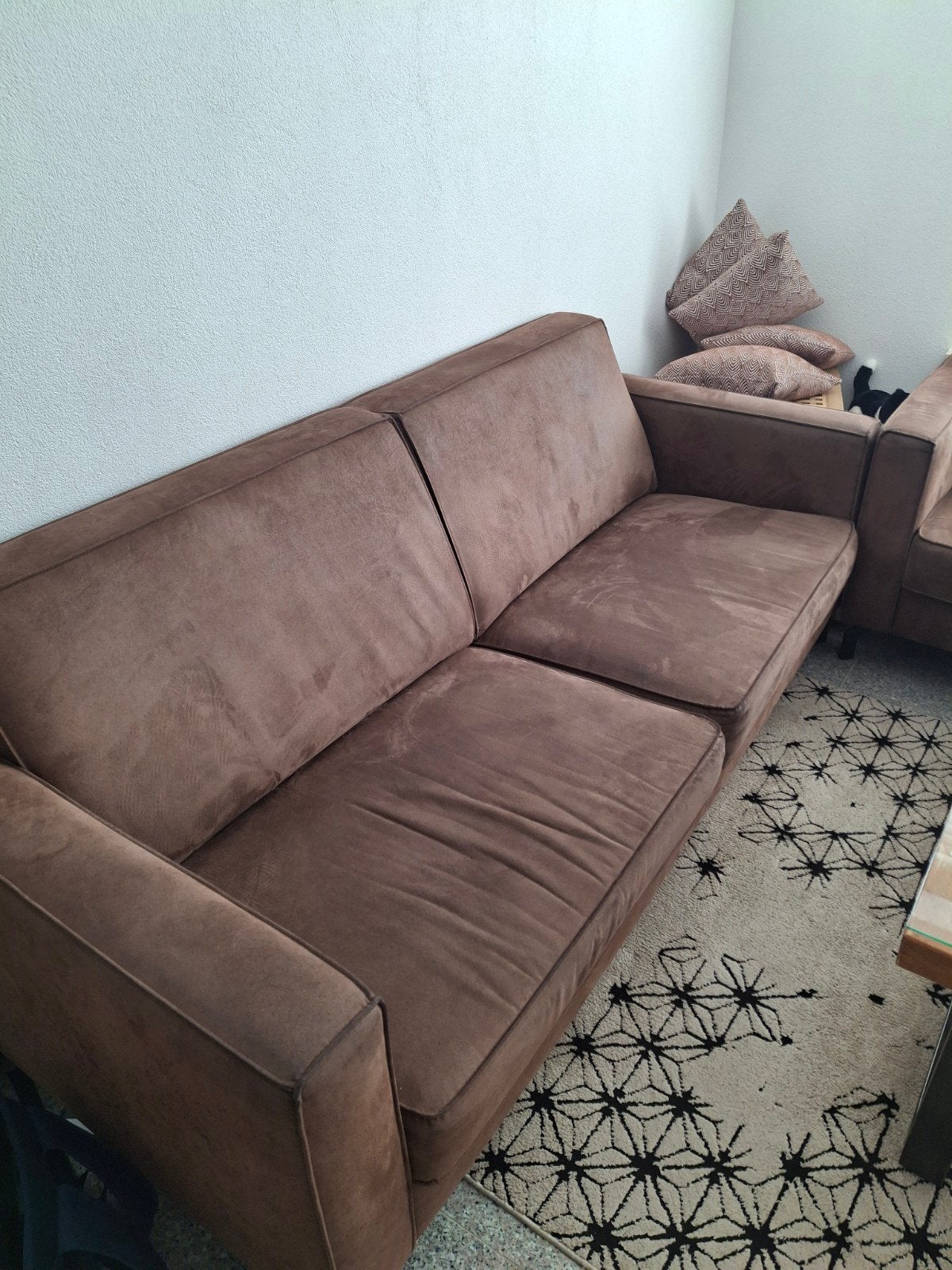 te koop  nog mooi en goed  bankstel, Ophalen of Verzenden, 75 tot 100 cm, 200 tot 250 cm
