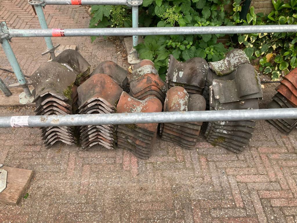 Ballon vorsten, Doe-het-zelf en Verbouw, Ophalen, Gebruikt, 15 m² of meer, Dakpannen