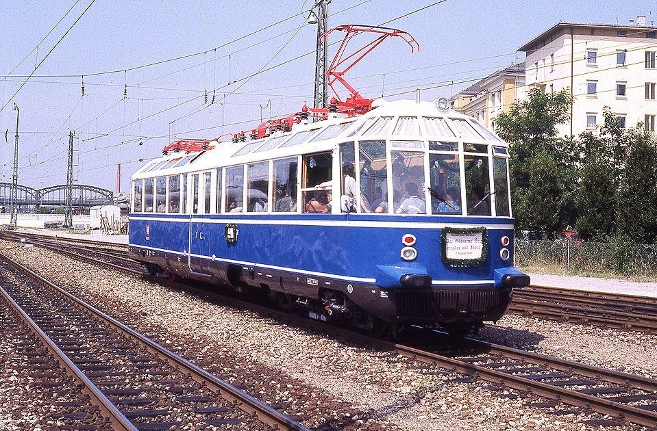 ROCO 43930 ,UITZICHT-TREIN DB serie 491 Gläsener-Zug;MARKLIN, Wisselstroom, Locomotief, Ophalen of Verzenden, Zo goed als nieuw