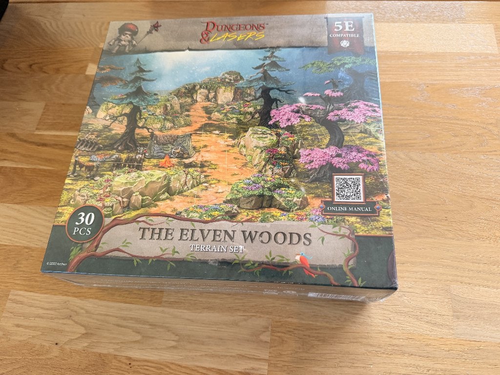 Dungeons & Lasers - The Elven Woods, Ophalen of Verzenden, Nieuw, Dungeons & Lasers