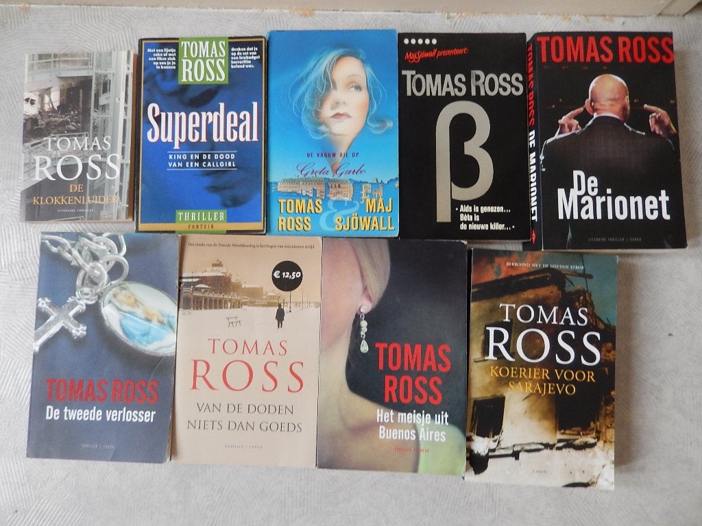9x Ross Meisje Buenos Aires Koerier Sarajevo Marionet Klokke, Ophalen of Verzenden, Zo goed als nieuw, Ross Siebelink van Schendel Wolkers