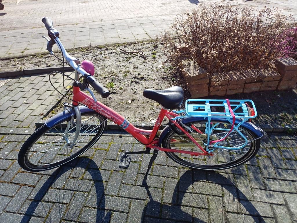 Meisjes fiets, Fietsen en Brommers, Ophalen, Gebruikt