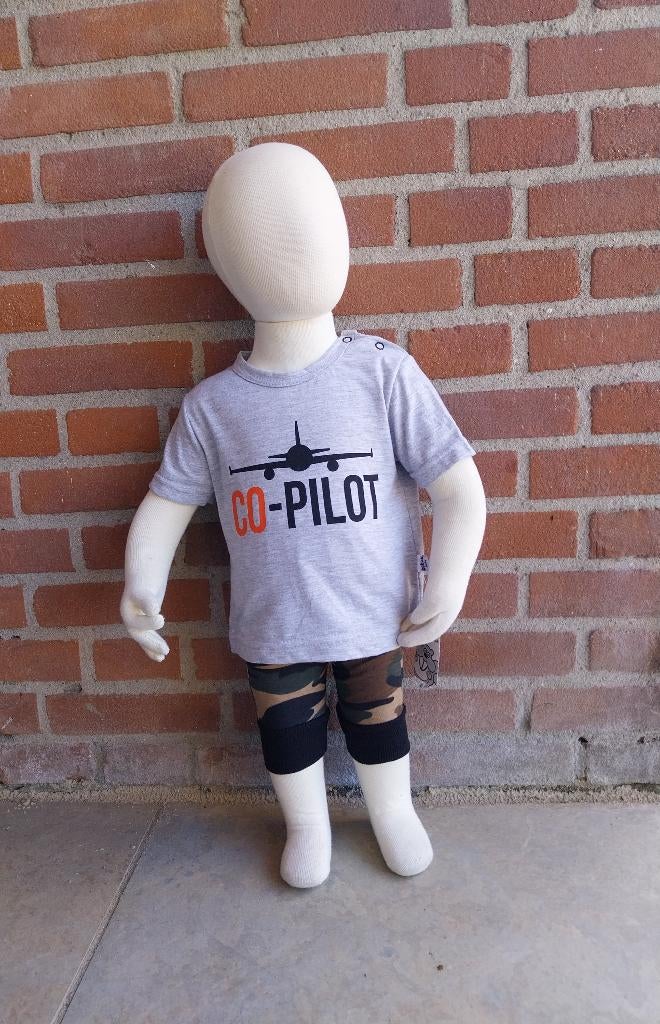 2 Delige zomerset Beboo Co Pilot 9-12 maanden NIEUW, SO, Nieuw, Setje, Info@juniorcompany.nl