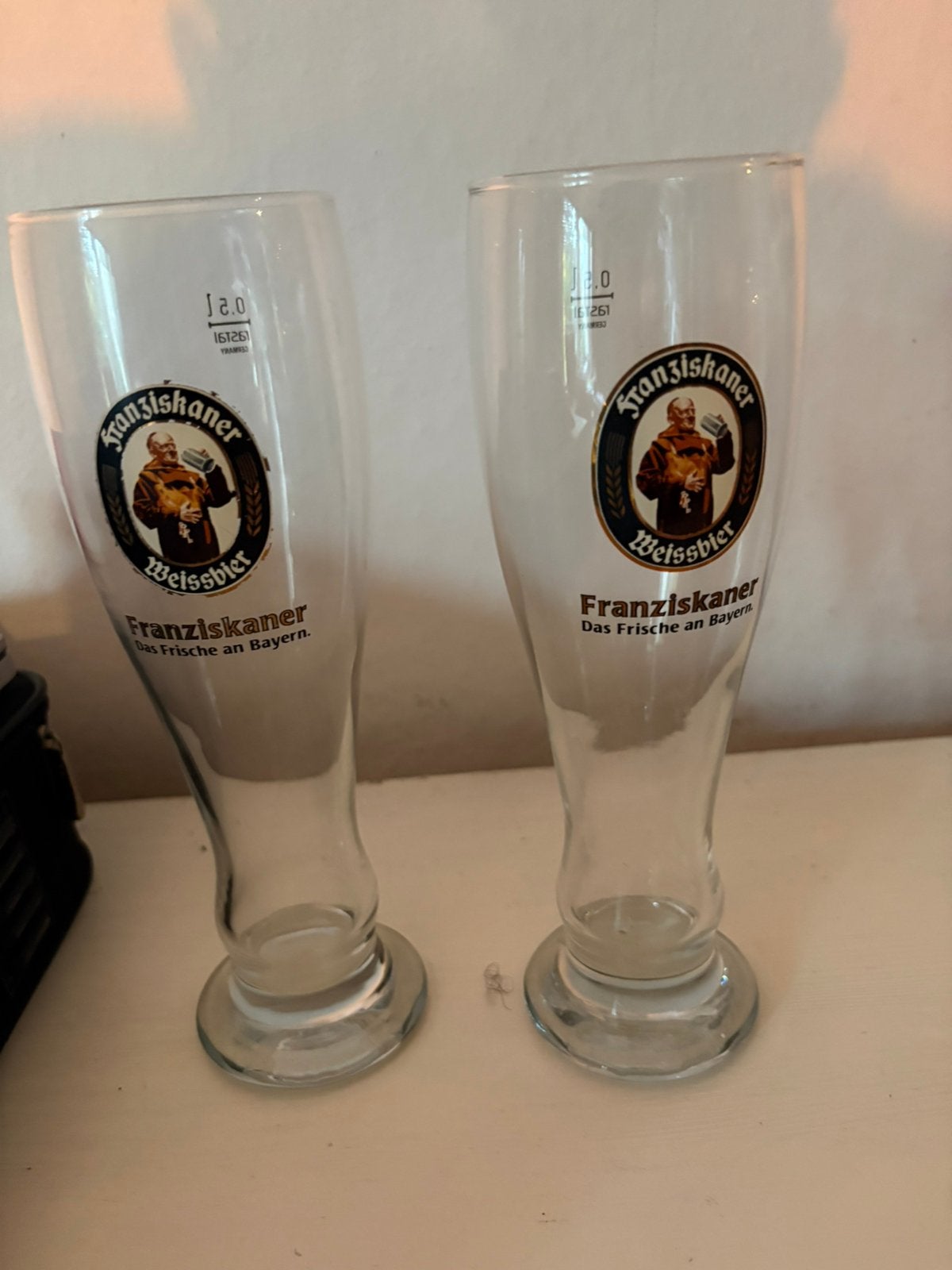 franziskaner weissbier, Ophalen, Zo goed als nieuw, Glas of Glazen, Overige merken