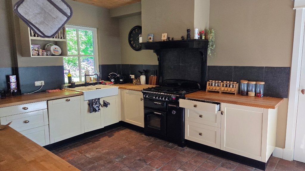 Keuken blok keukenblok ( 448 ), Ophalen, Gebruikt, Wit, Enkelwandige keuken