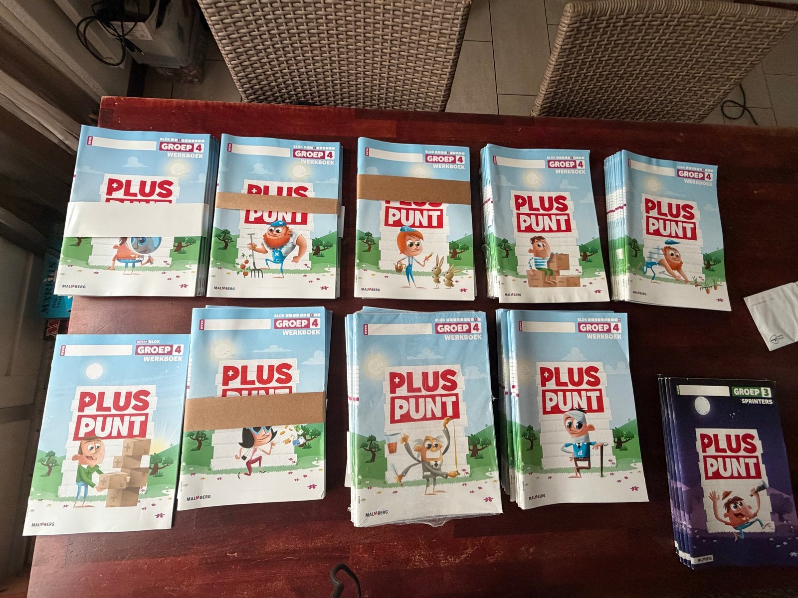 Pluspunt rekenen groep 3 t/m 8 |Blokken 1-10 | S+| Sprinters, Boeken, Ophalen of Verzenden, Nieuw, Overige niveaus, Overige vakken