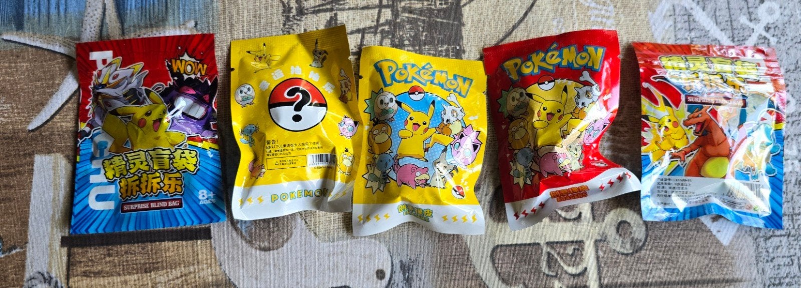 Pokémon Blind Mystery Bag - 5 stuks ongeopend, nieuw!, Ophalen of Verzenden, Nieuw, Overige typen
