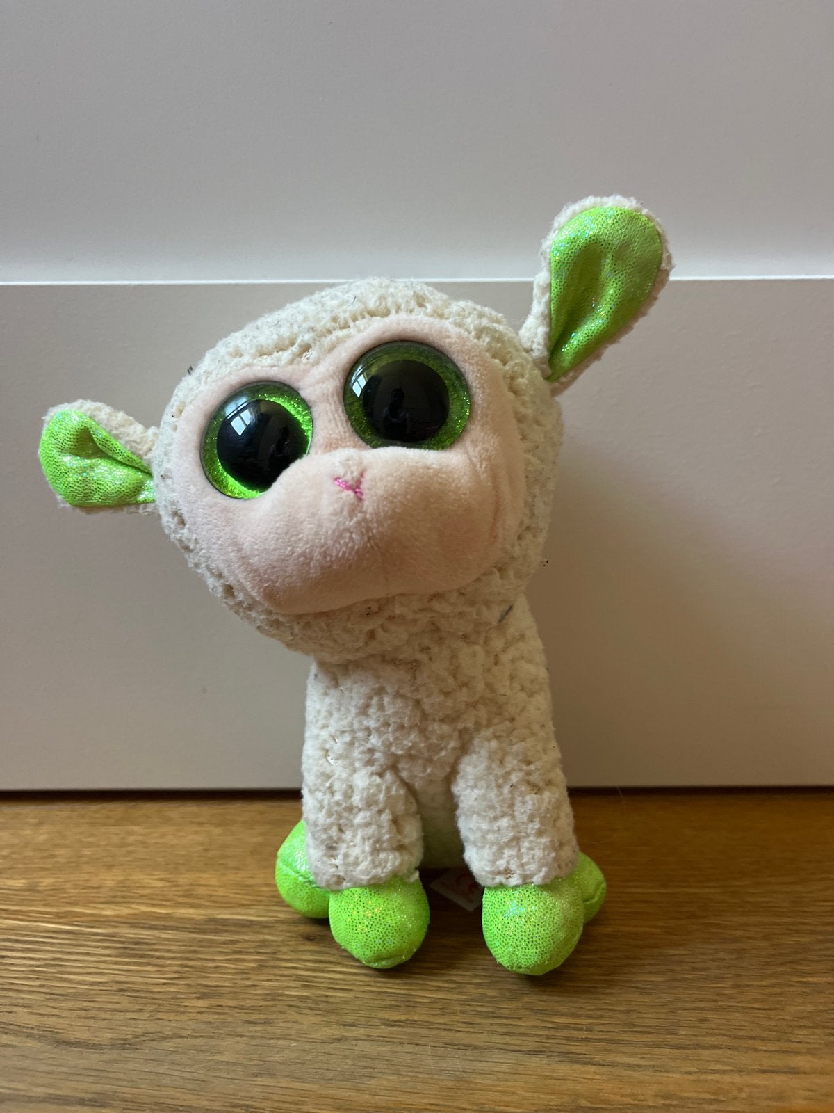 TY Beanie Boo Lala het Lammetje - 15 cm, Kinderen en Baby's, Speelgoed | Knuffels en Pluche, Overige typen, Ophalen of Verzenden