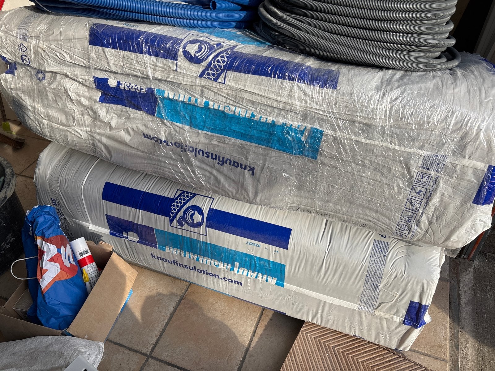 Knauf Isolatie Glaswol - Nieuw en Ongebruikt, Ophalen, 12 cm of meer, Nieuw, 15 m² of meer
