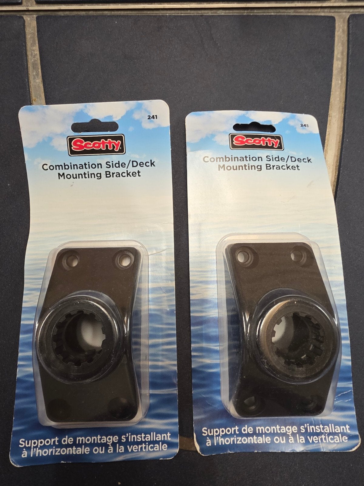 Scotty Combinatie Zij/Dekmontagebeugel (2 stuks), Watersport en Boten, Hengelsport | Roofvissen, Ophalen of Verzenden, Nieuw, Overige typen