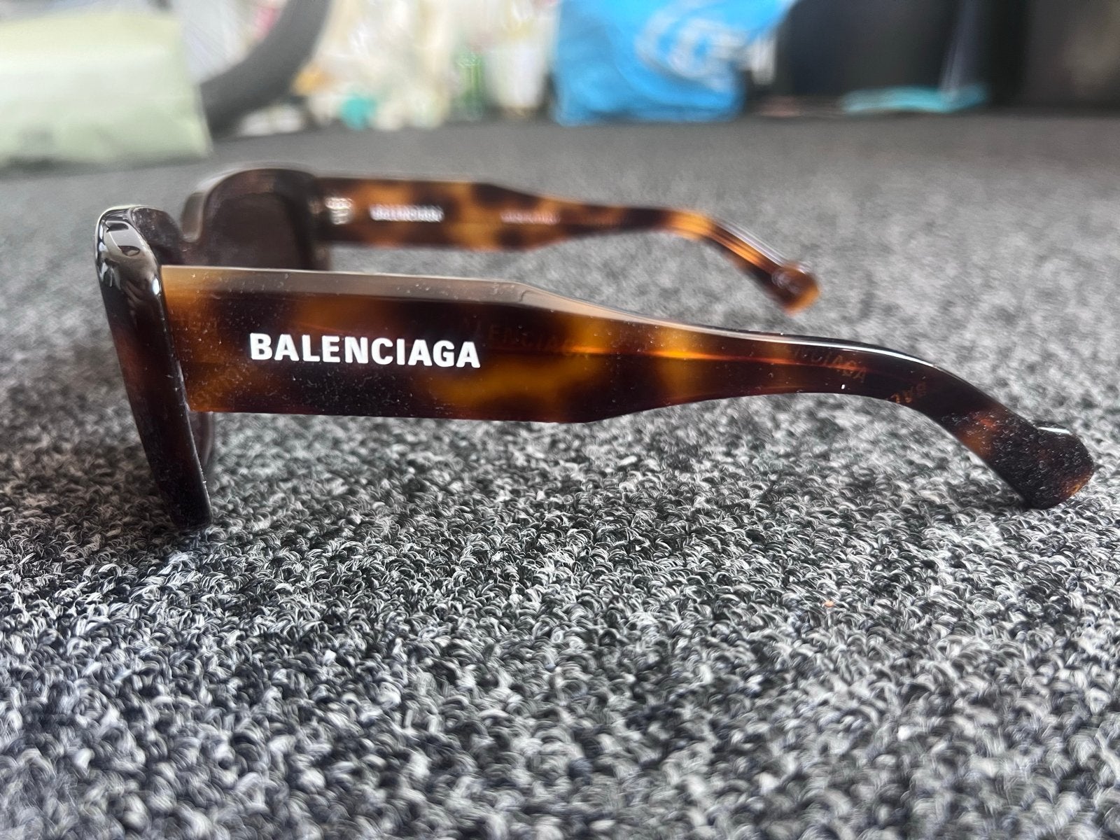 Originele Balenciaga zonnebril, Sieraden, Tassen en Uiterlijk, Zonnebrillen en Brillen | Dames, Overige merken, Zonnebril, Bruin