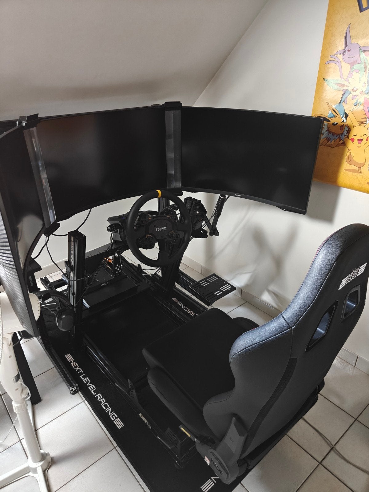 volledige simracing setup, Computers en Software, Joysticks, Ophalen, Zo goed als nieuw