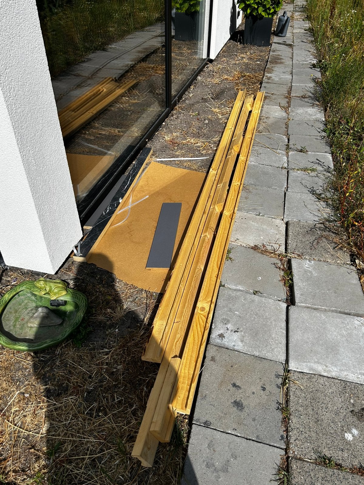 Gratis hout (was bekisting), Ophalen, Zo goed als nieuw, Overige typen