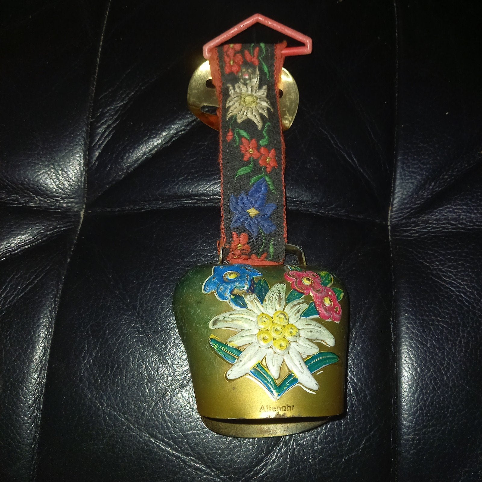 Vintage Souvenir Koebel Altenahr - Edelweiss Decoratie, Antiek en Kunst, Curiosa en Brocante, Ophalen of Verzenden