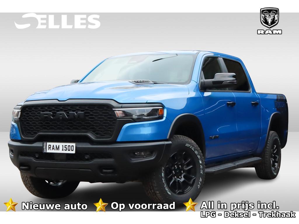 Dodge Ram 1500 2025 3.0L HURRICANE REBEL | BPM VRIJ | LPG |, Auto's, Automaat, Met garantie (alle), Blauw, Bedrijf