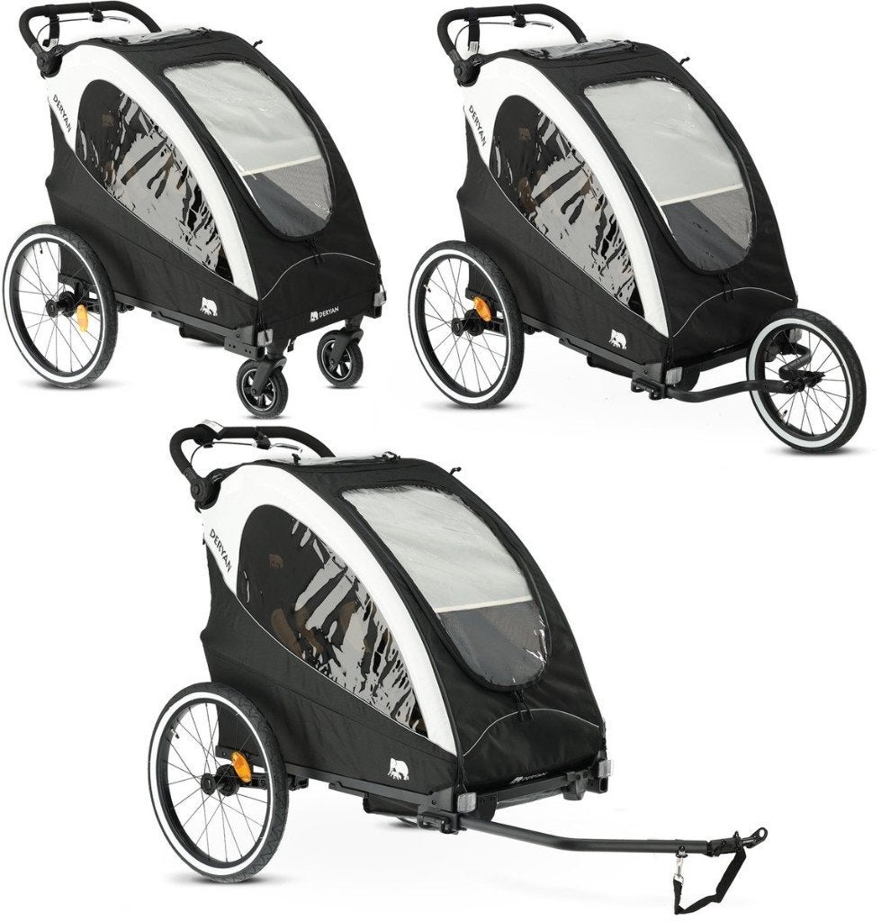 Deryan Fietskar - Kinderfietskar 2 Persoons - Wandelwagen, Fietsen en Brommers, Fietsaccessoires | Aanhangers en Karren, Marithaime 8q