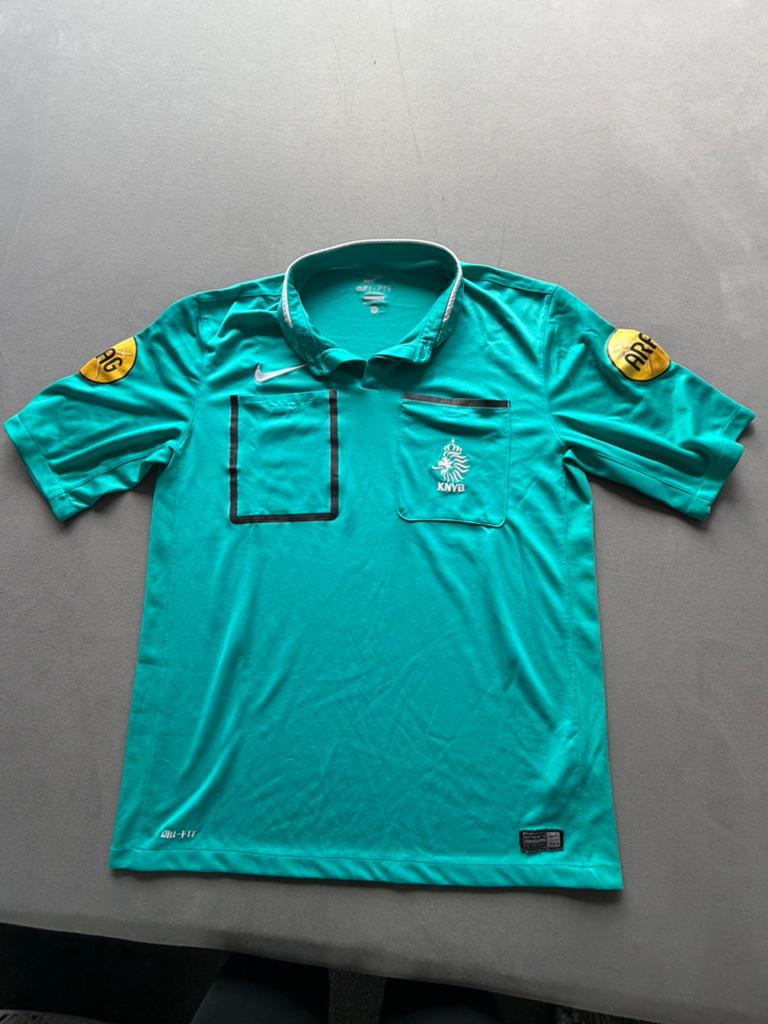 KNVB scheidsrechtersshirts, Kleding | Heren, Maat 52/54 (L), Overige kleuren, Ophalen of Verzenden, Voetbal